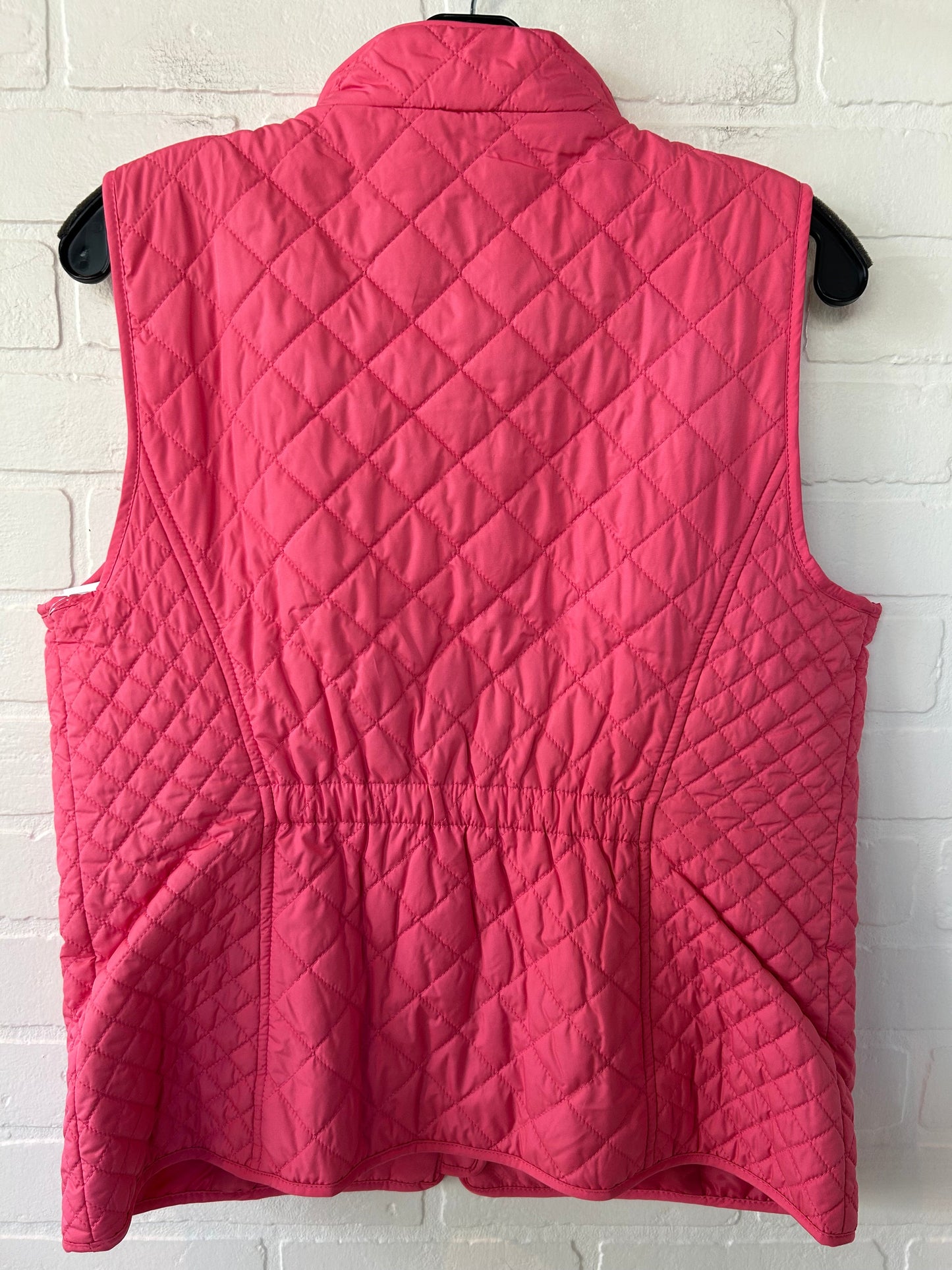 Vest Puffer & Quilted By Talbots In Pink, Size: Mp