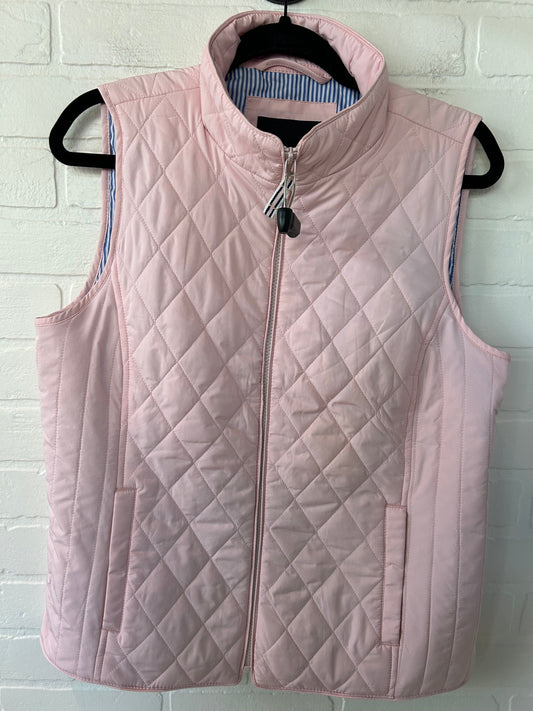 Vest Puffer & Quilted By Talbots In Pink, Size: Mp