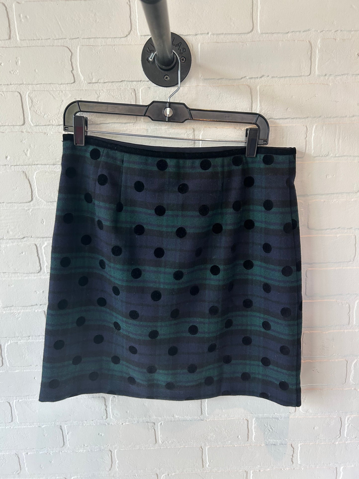 Skirt Mini & Short By Talbots In Black & Green, Size: 10p