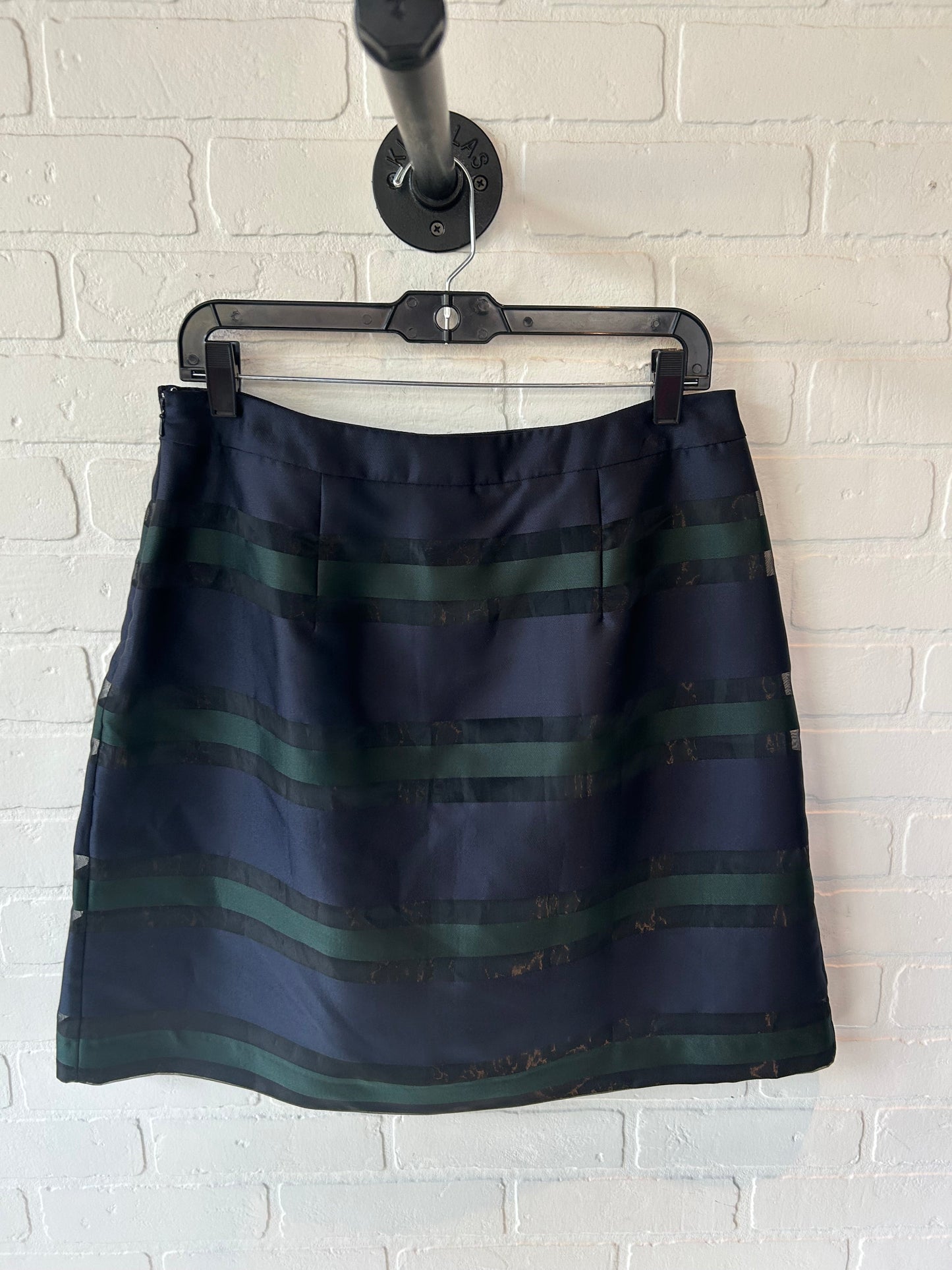 Skirt Mini & Short By Talbots In Blue & Green, Size: 10p