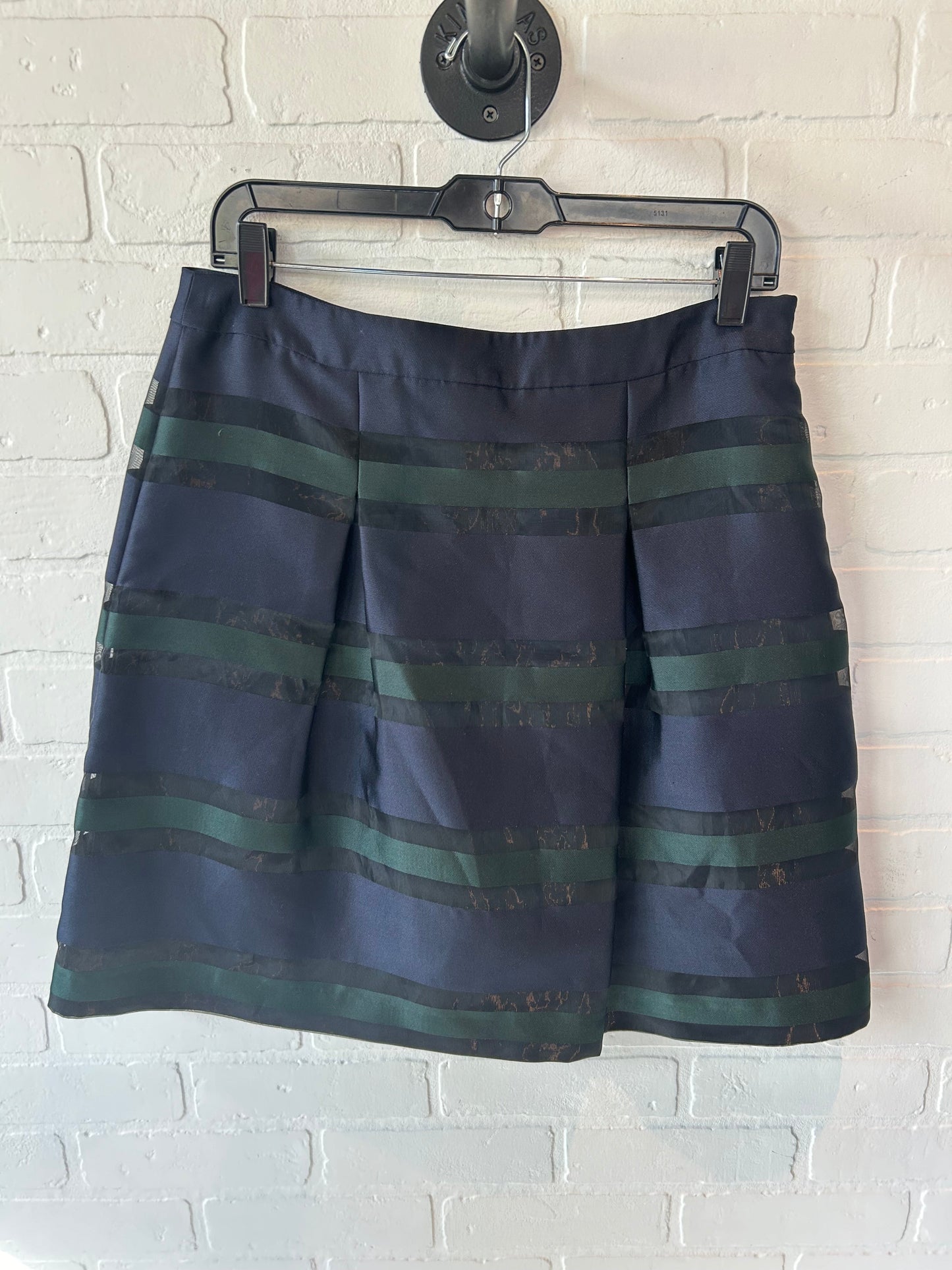 Skirt Mini & Short By Talbots In Blue & Green, Size: 10p