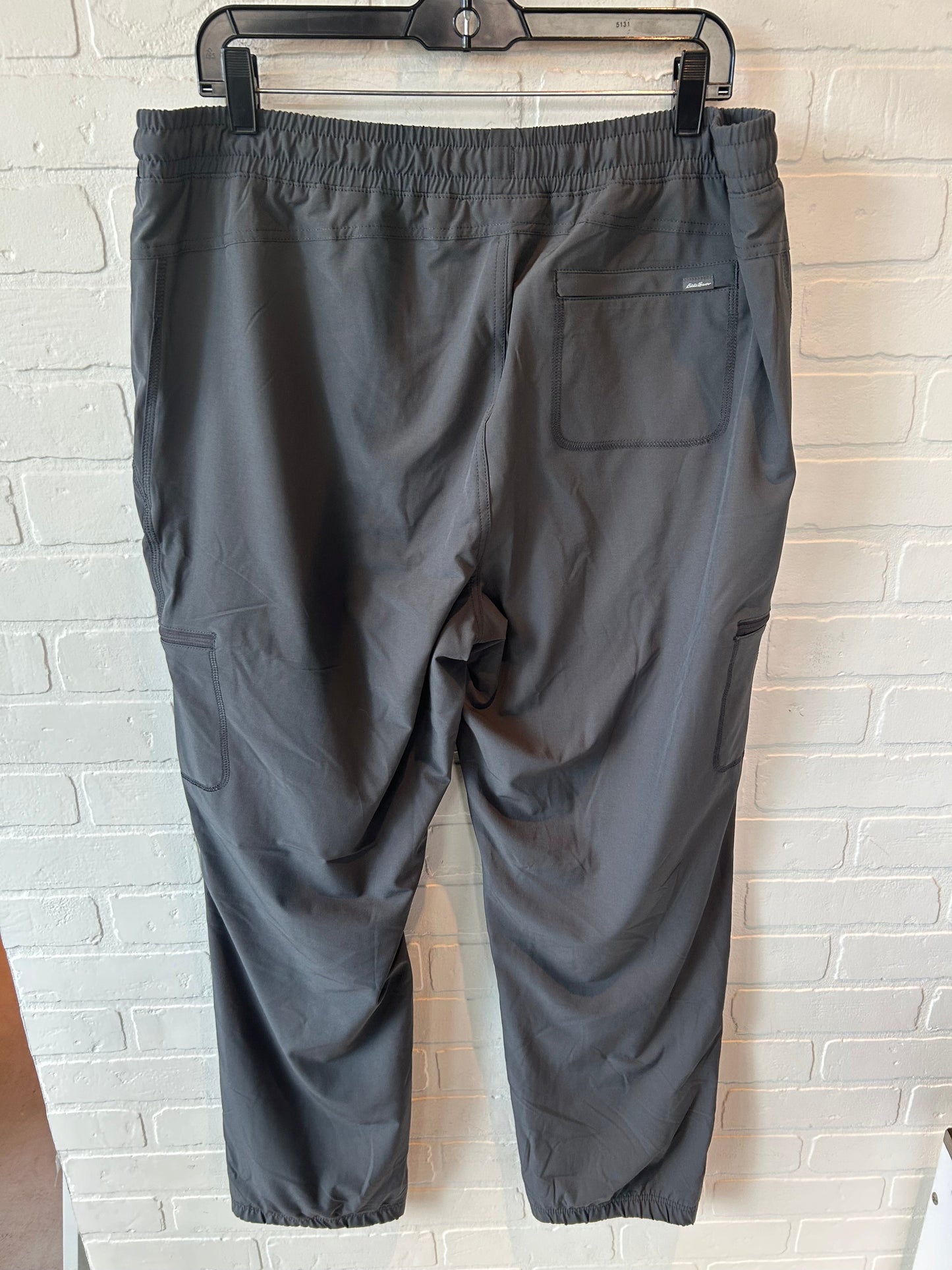 Athletic Pants By Eddie Bauer In Grey, Size: 16