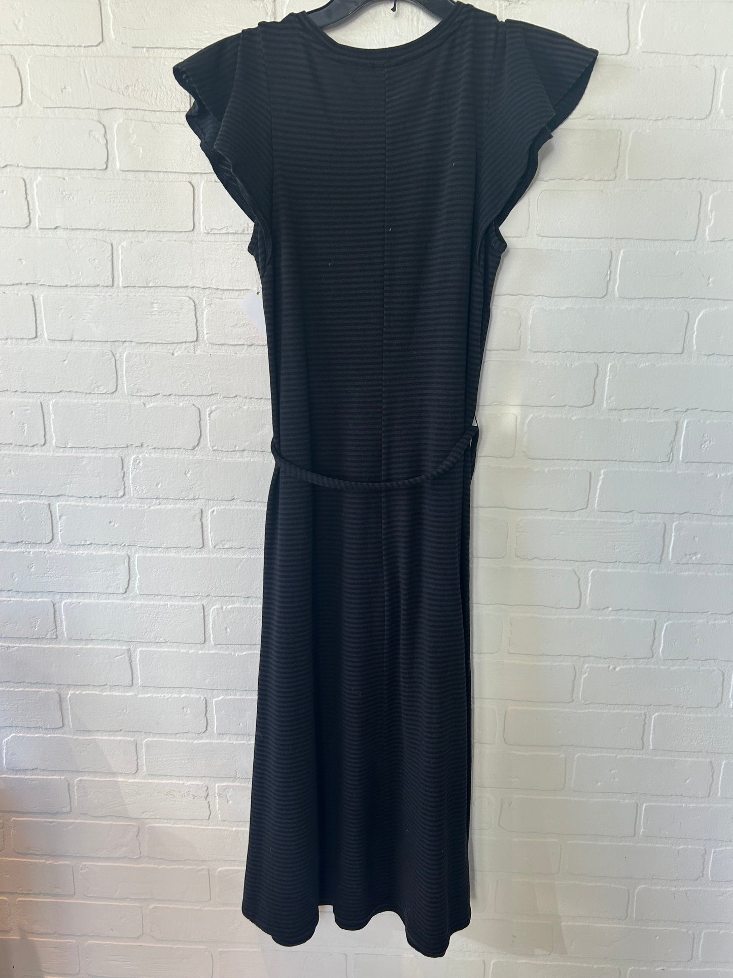 Dress Casual Midi By Gap In Black, Size: M