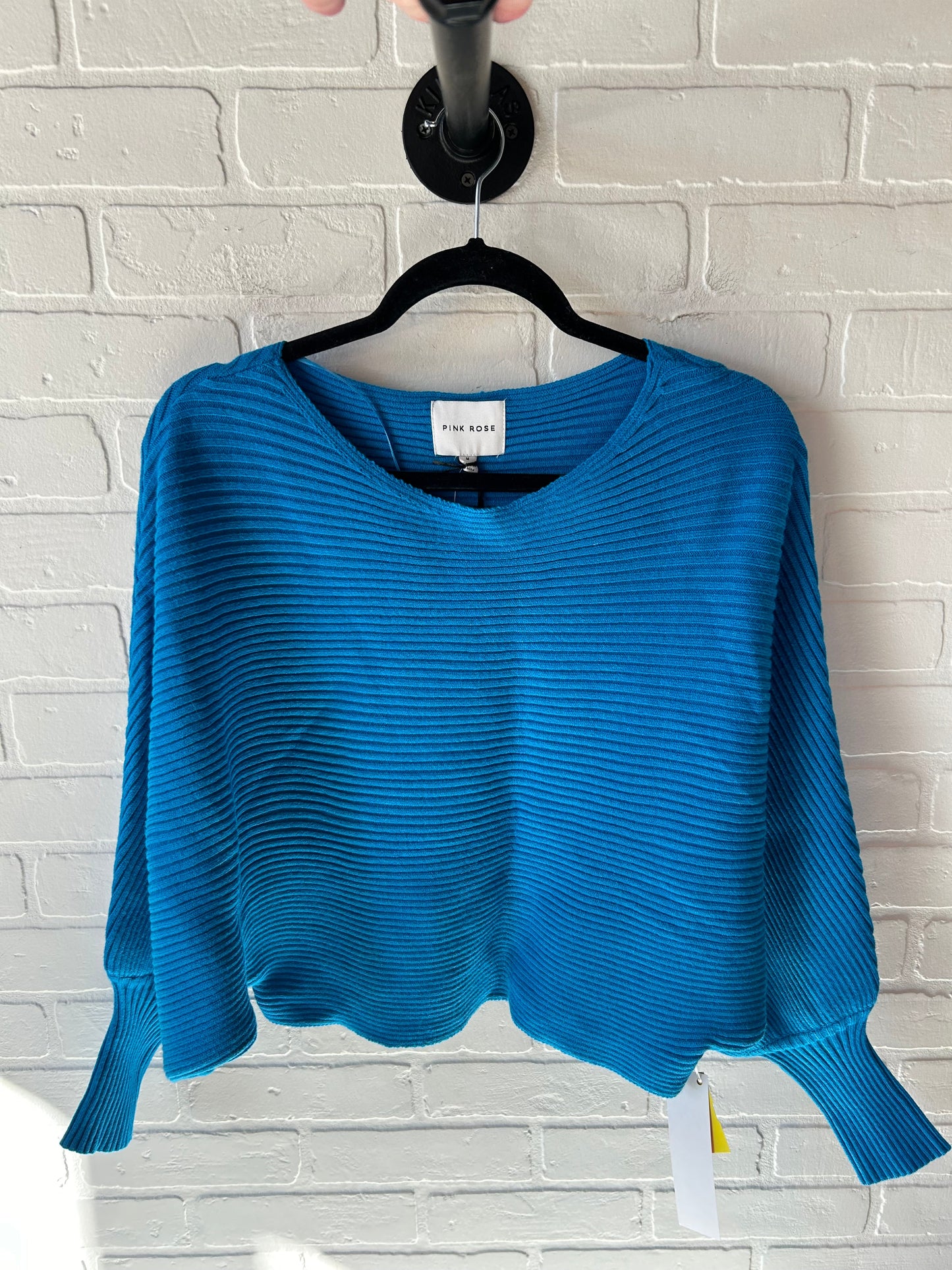 Sweater By Pink Rose In Blue, Size: M