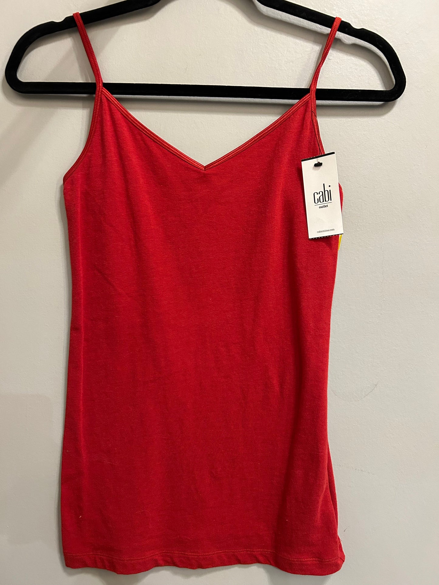 Top Cami By Cabi In Red, Size: Xs