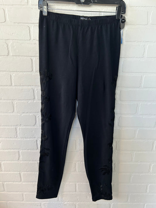 Pants Leggings By Johnny Was In Black, Size: 4