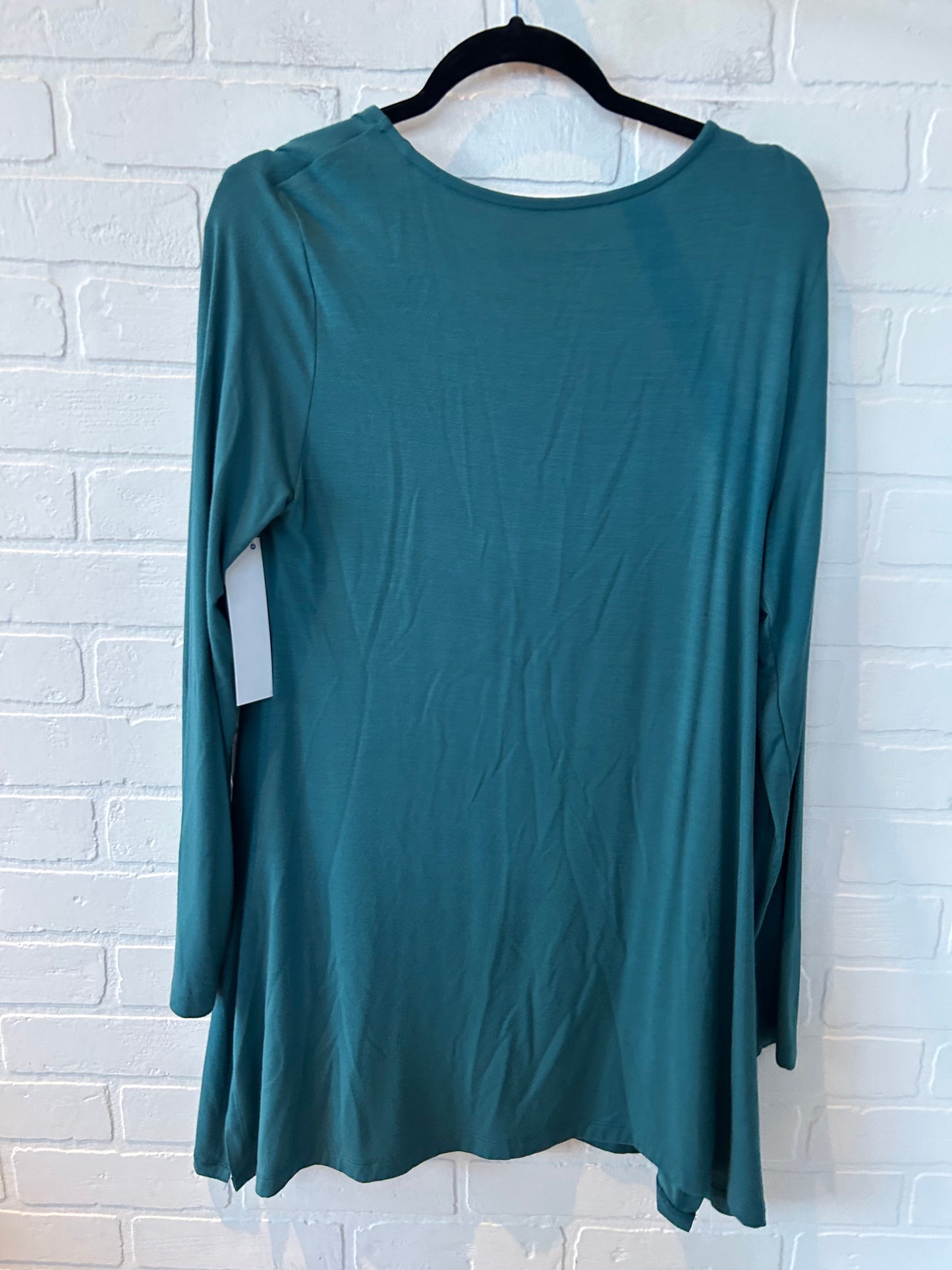 Top Long Sleeve By Soft Surroundings In Green, Size: M