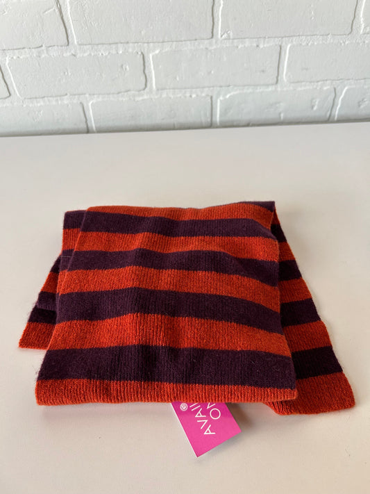 Scarf Winter By Clothes Mentor In Orange & Purple