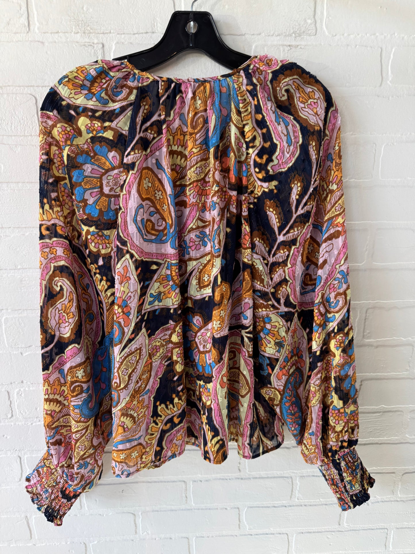 Top Long Sleeve By Sanctuary In Multi-colored, Size: M