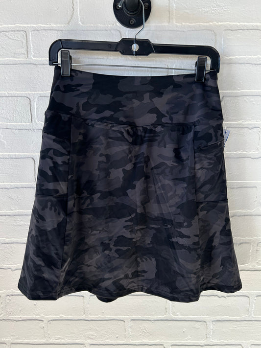 Athletic Skort By  santiny  In Black, Size: 4