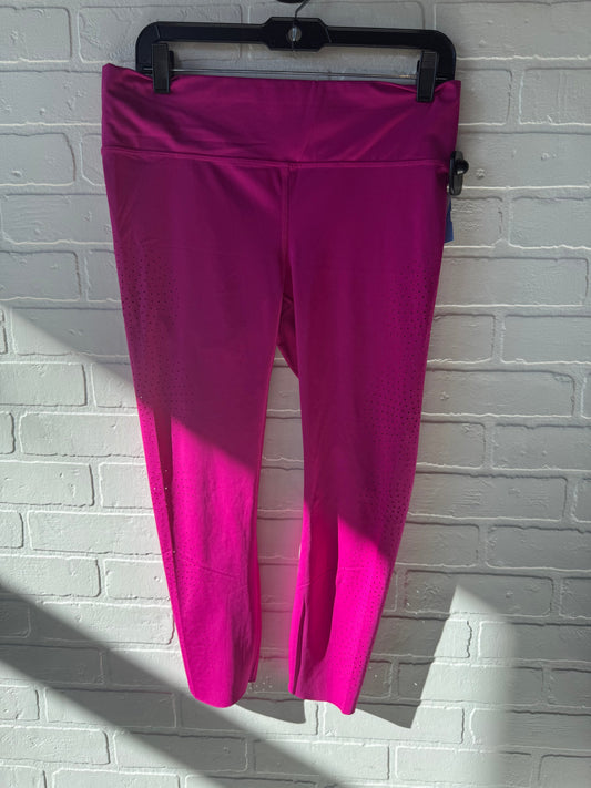 Athletic Leggings By Athleta In Pink, Size: 8