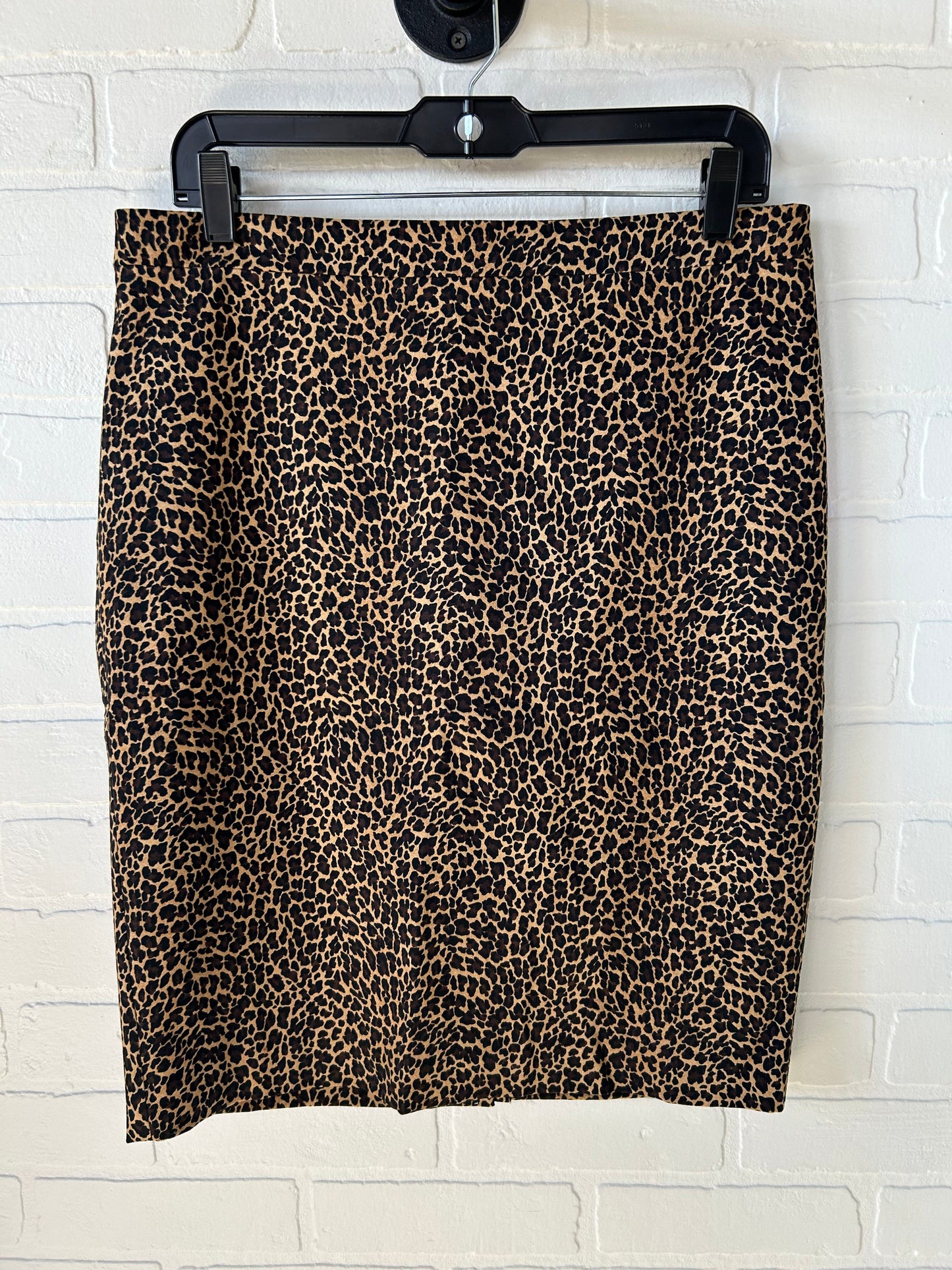 Skirt Midi By J. Crew In Black & Brown, Size: 8