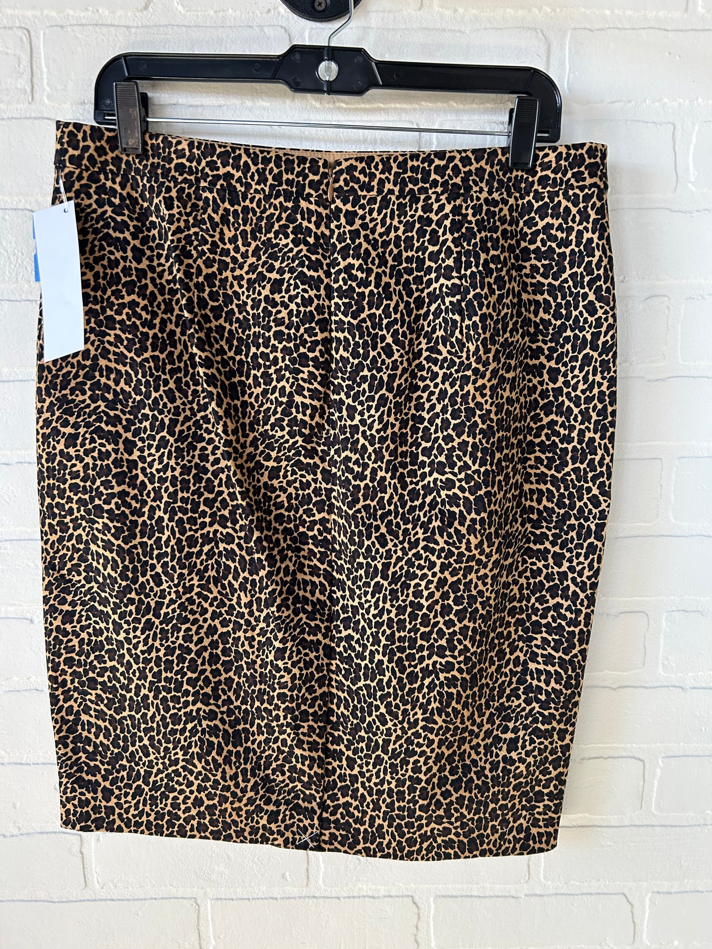 Skirt Midi By J. Crew In Black & Brown, Size: 8