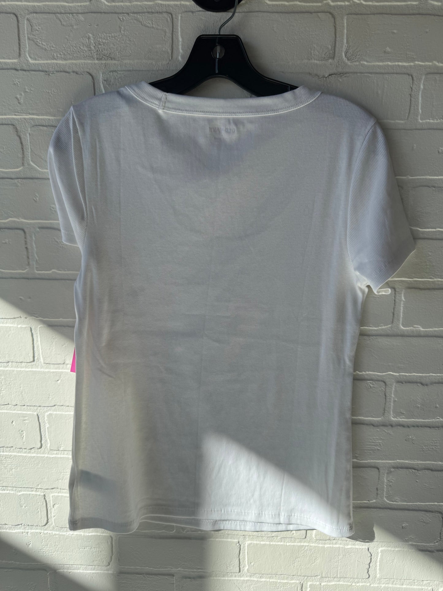 Top Short Sleeve Basic By Old Navy In White, Size: L