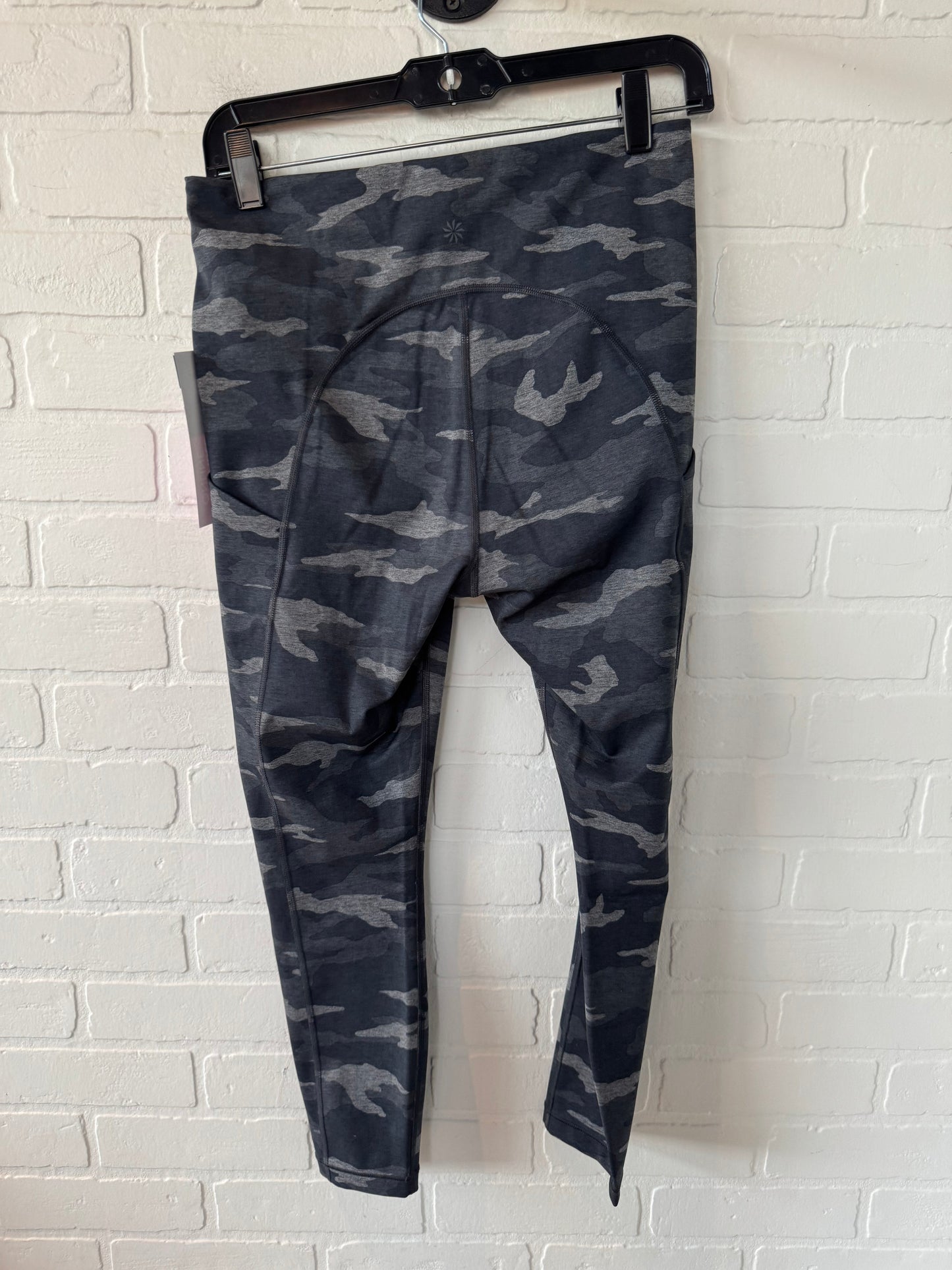 Athletic Leggings By Athleta In Grey, Size: 8