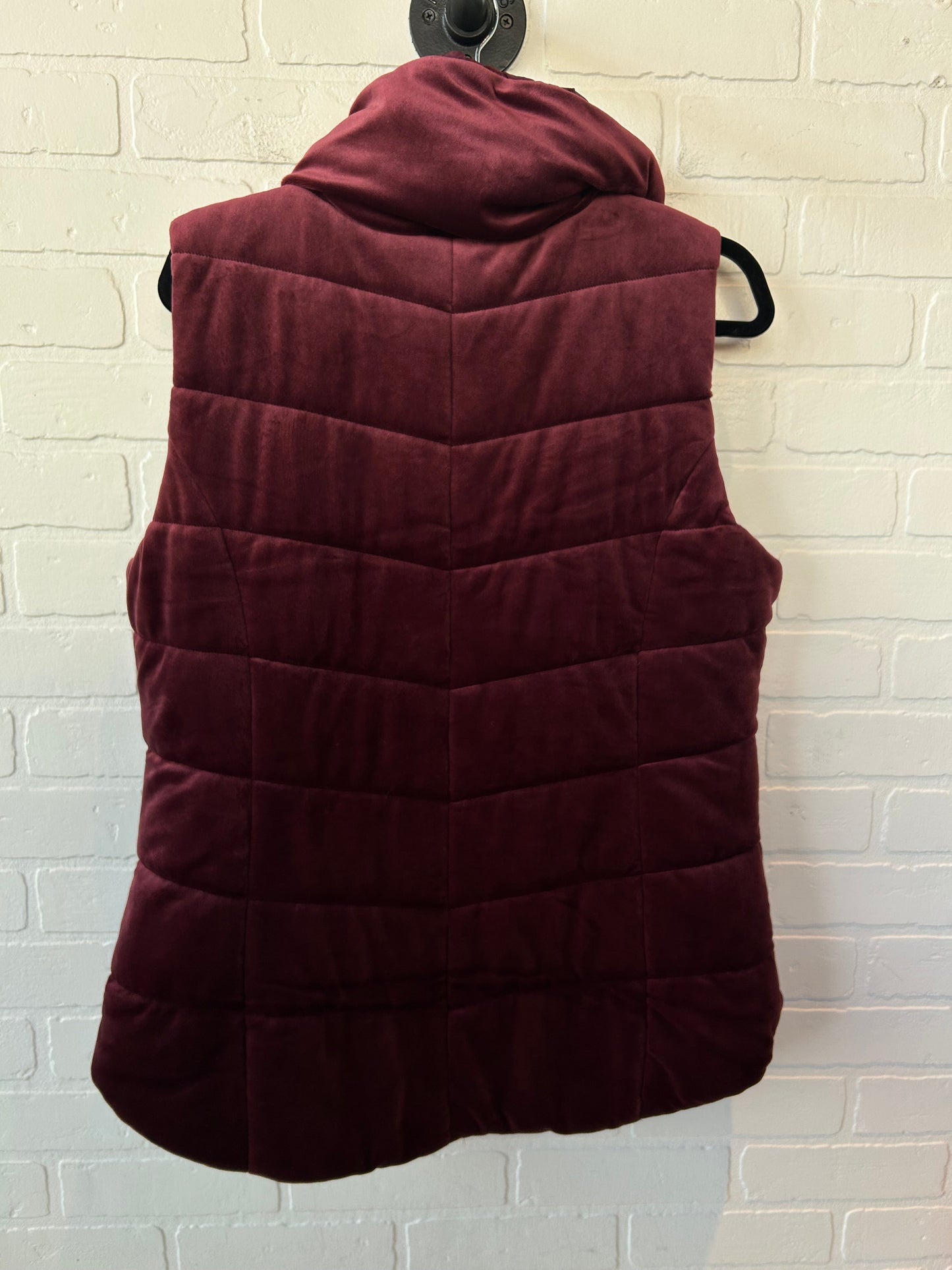 Vest Puffer & Quilted By Chicos In Red, Size: L