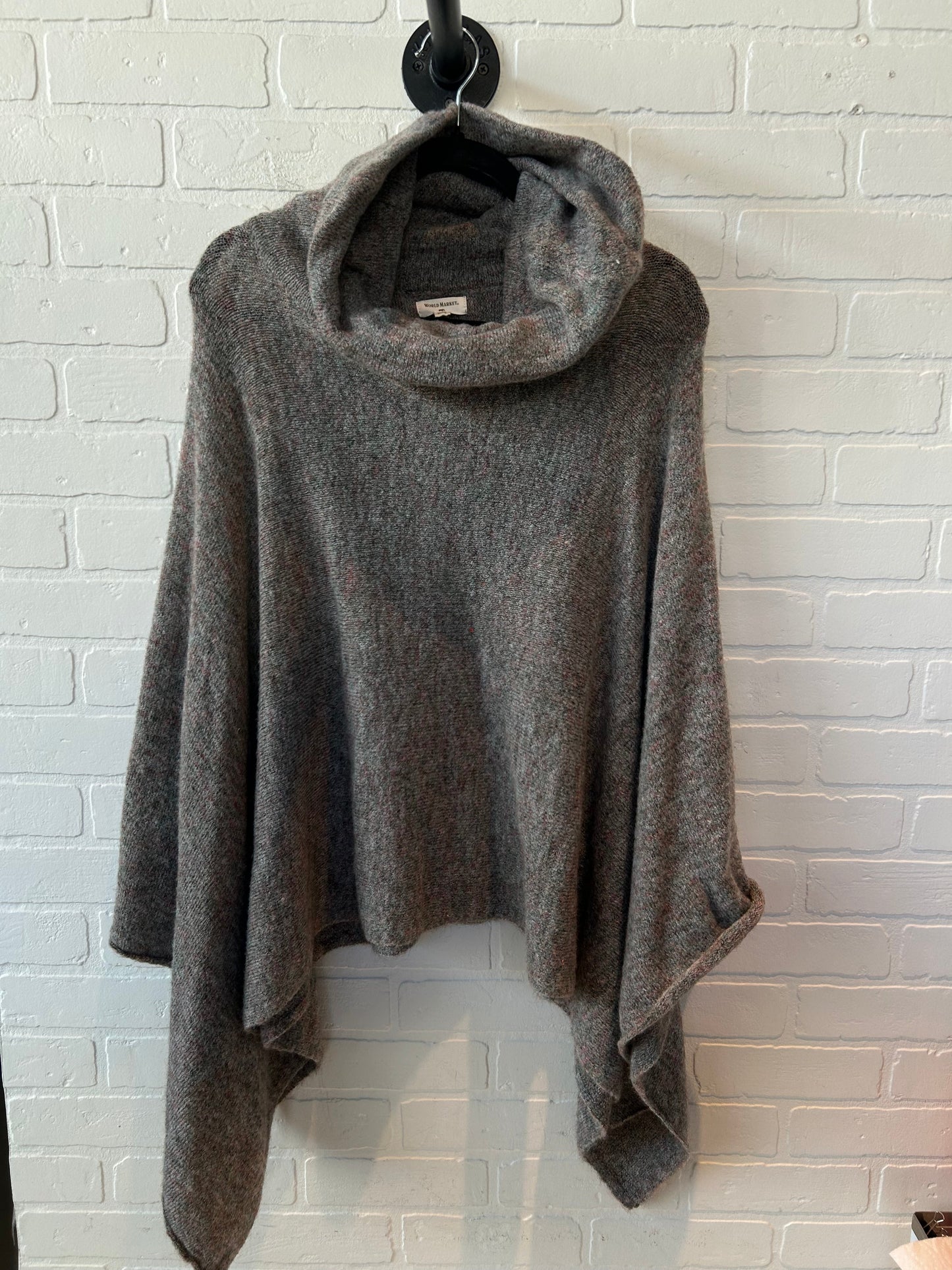 Sweater By World Market In Grey, Size: Osfm