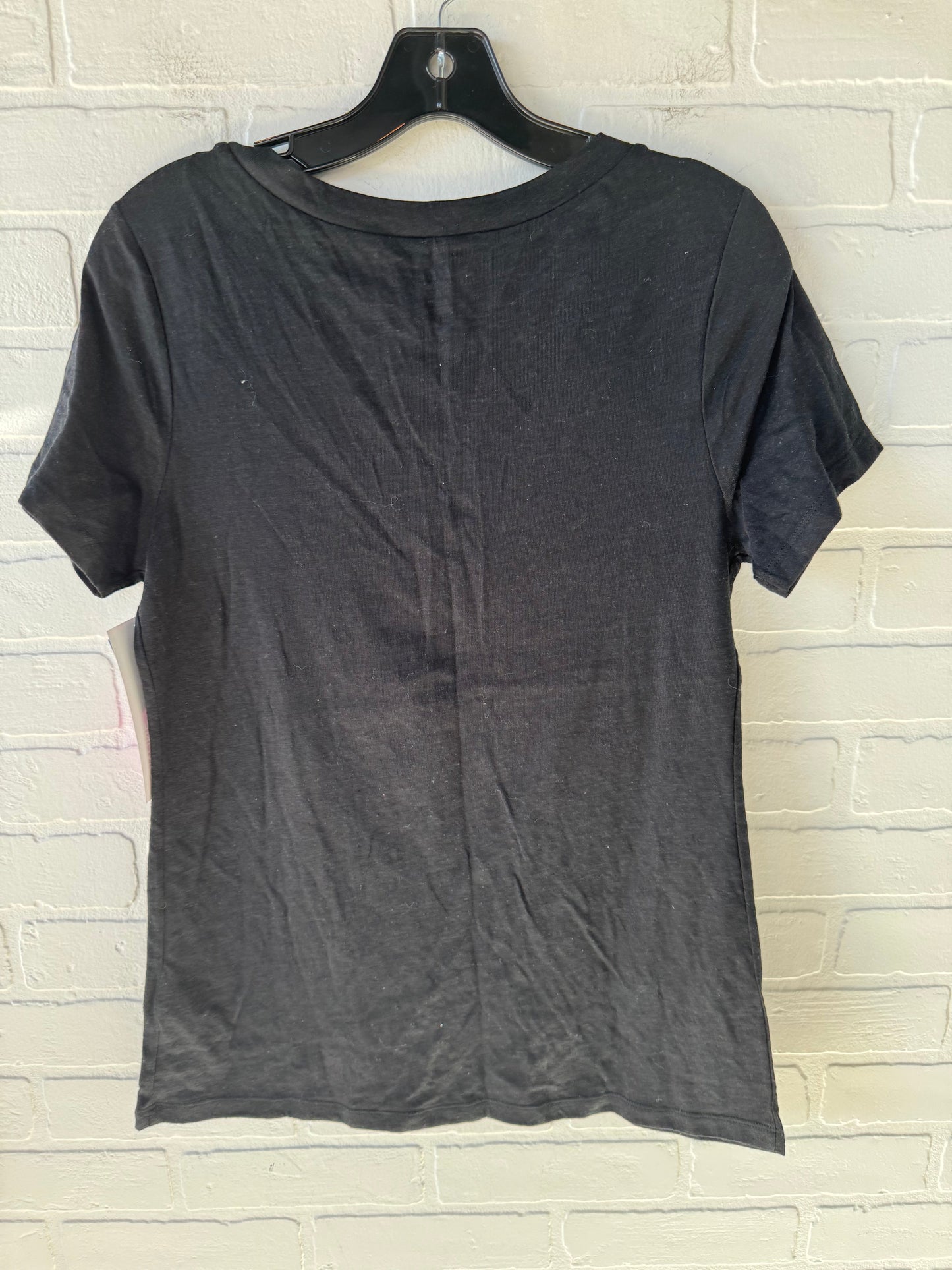 Top Short Sleeve Basic By Old Navy In Black, Size: M