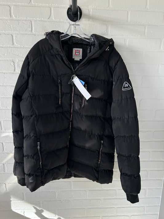 Coat Puffer & Quilted By Avalanche In Black, Size: Xl