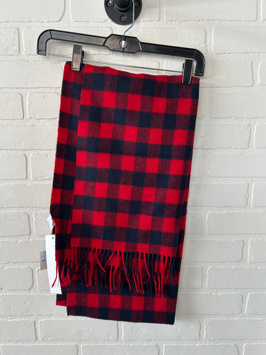 Scarf Winter By J. Crew In Blue & Red