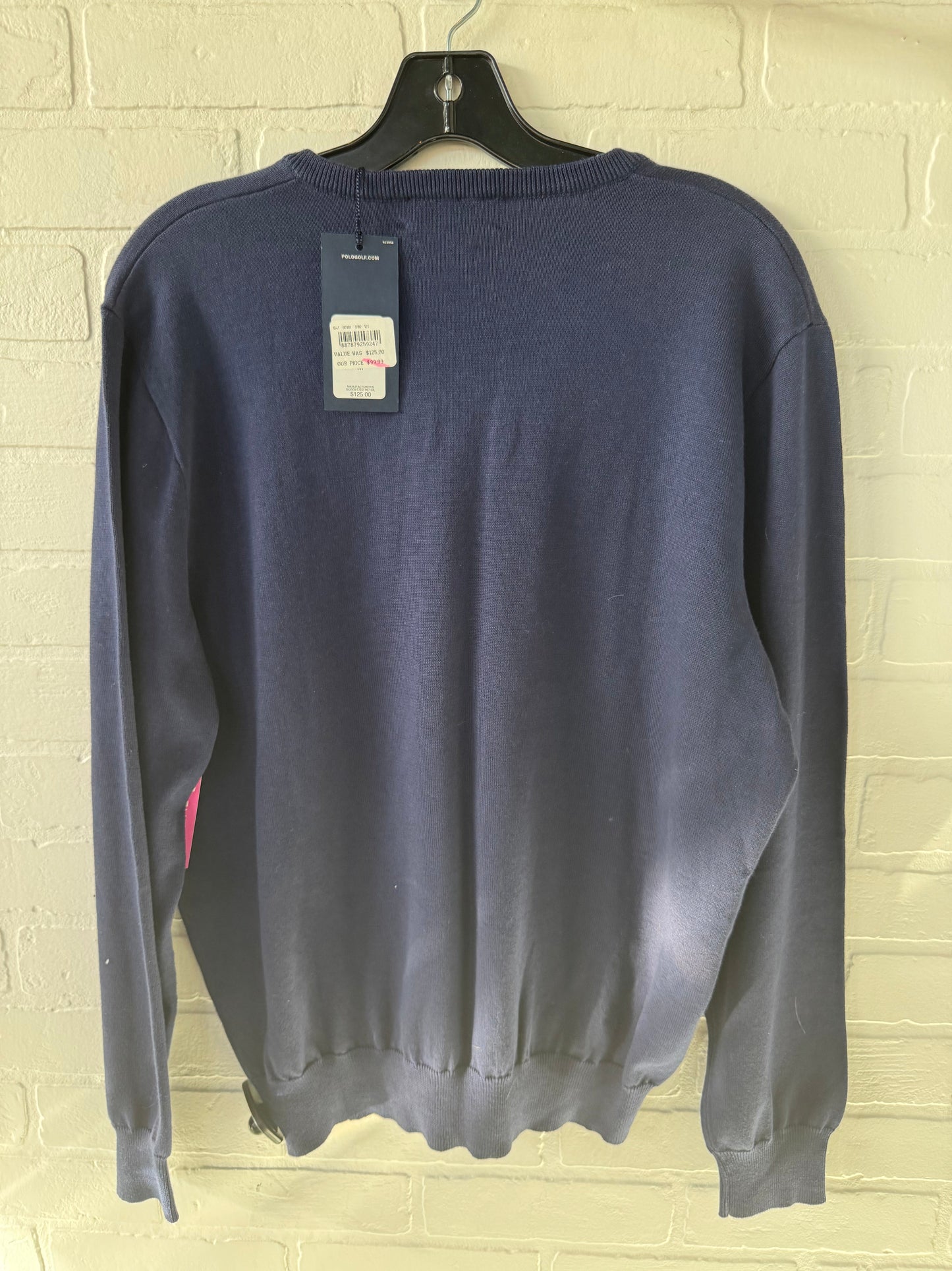 Sweater By Polo Ralph Lauren In Blue, Size: M