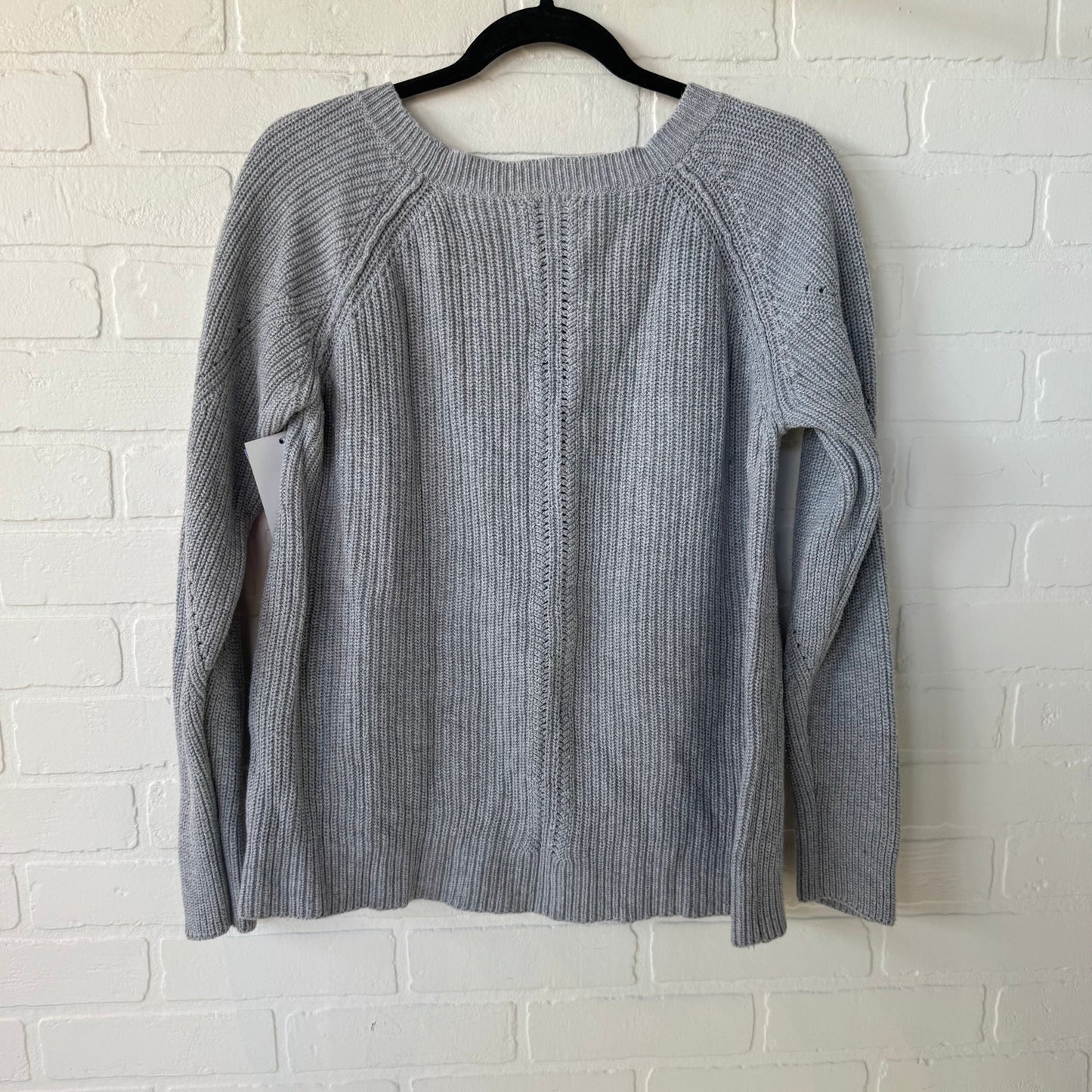 Sweater By Lucky Brand In Grey, Size: S