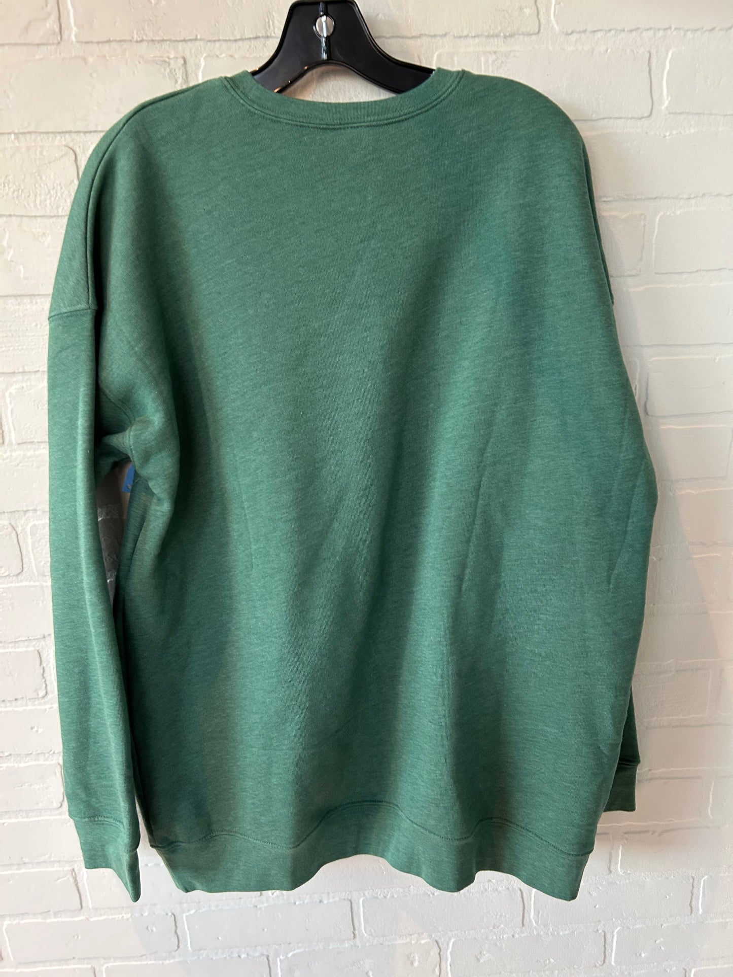 Sweatshirt Crewneck By  oat collection  In Green, Size: Xl