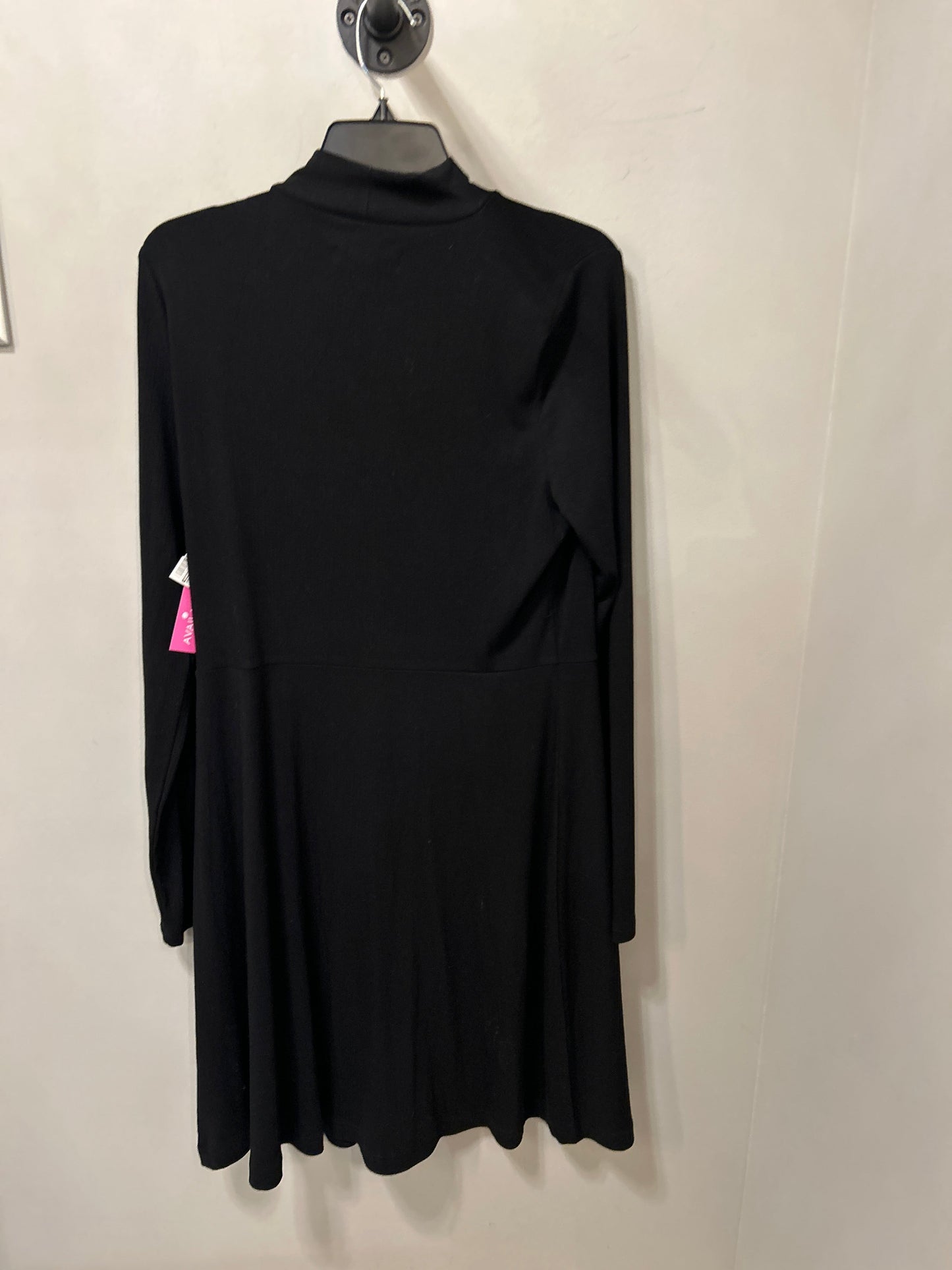 Dress Casual Midi By Banana Republic In Black, Size: L