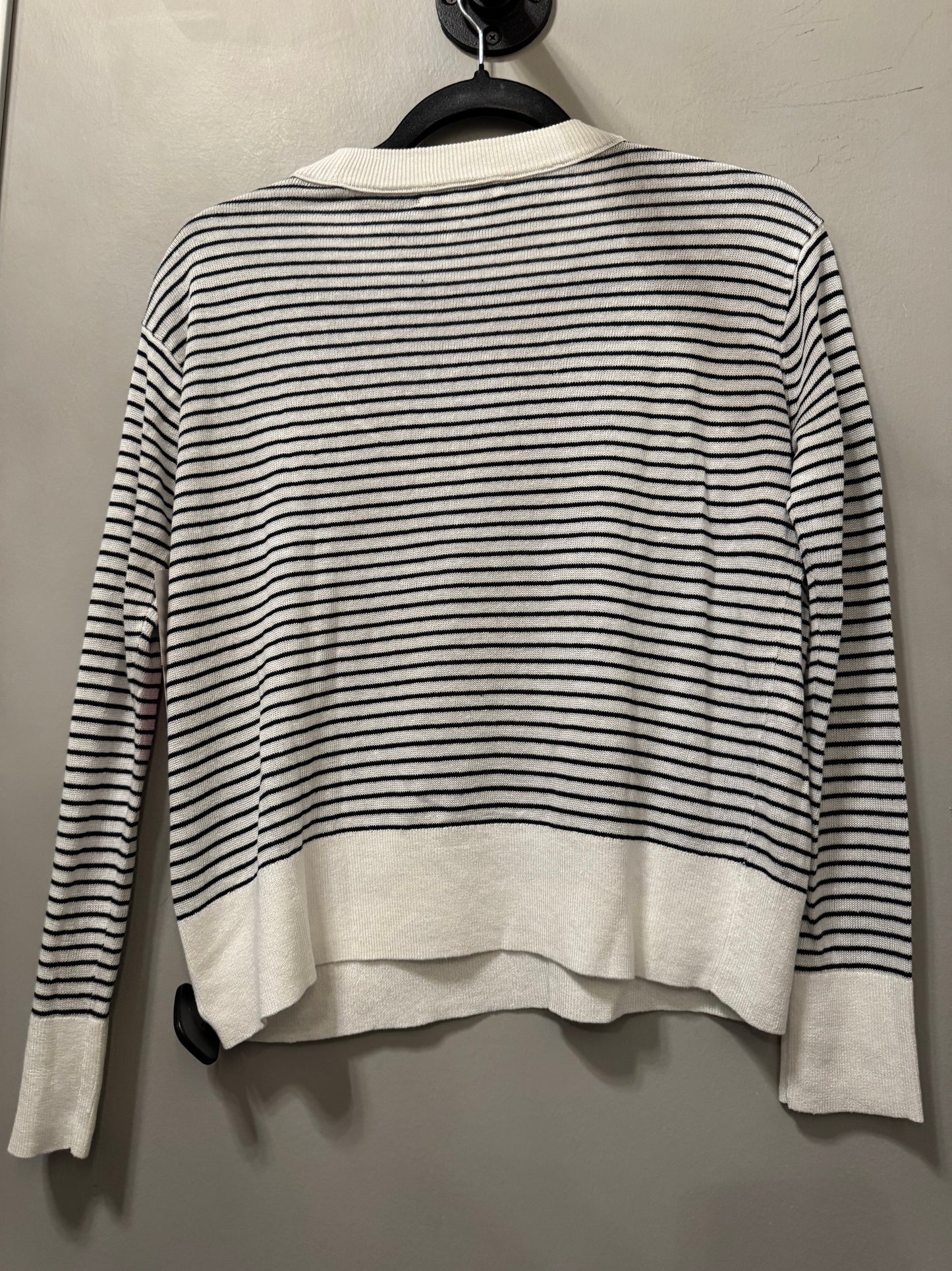 Sweater By Club Monaco In Black & White, Size: Xs