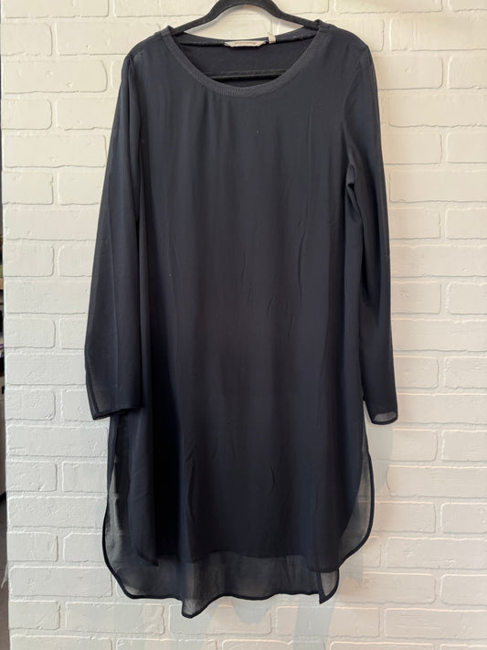Tunic Long Sleeve By Soft Surroundings In Black, Size: L