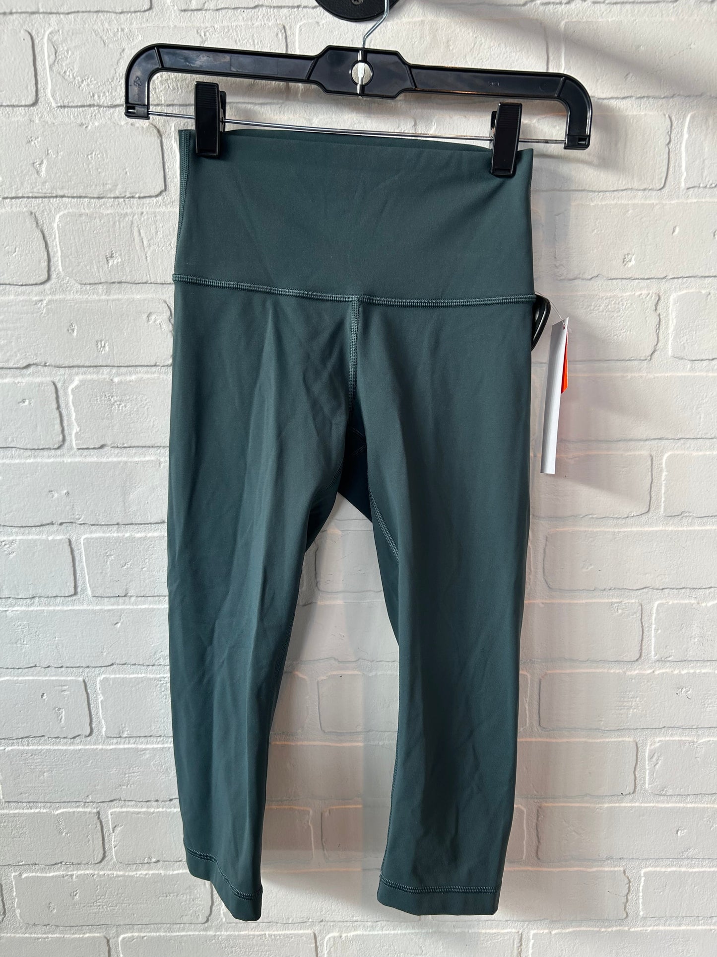 Athletic Capris By Lululemon In Green, Size: 2