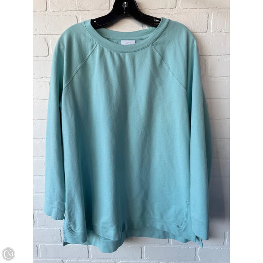 Sweatshirt Crewneck By J. Jill In Blue, Size: M
