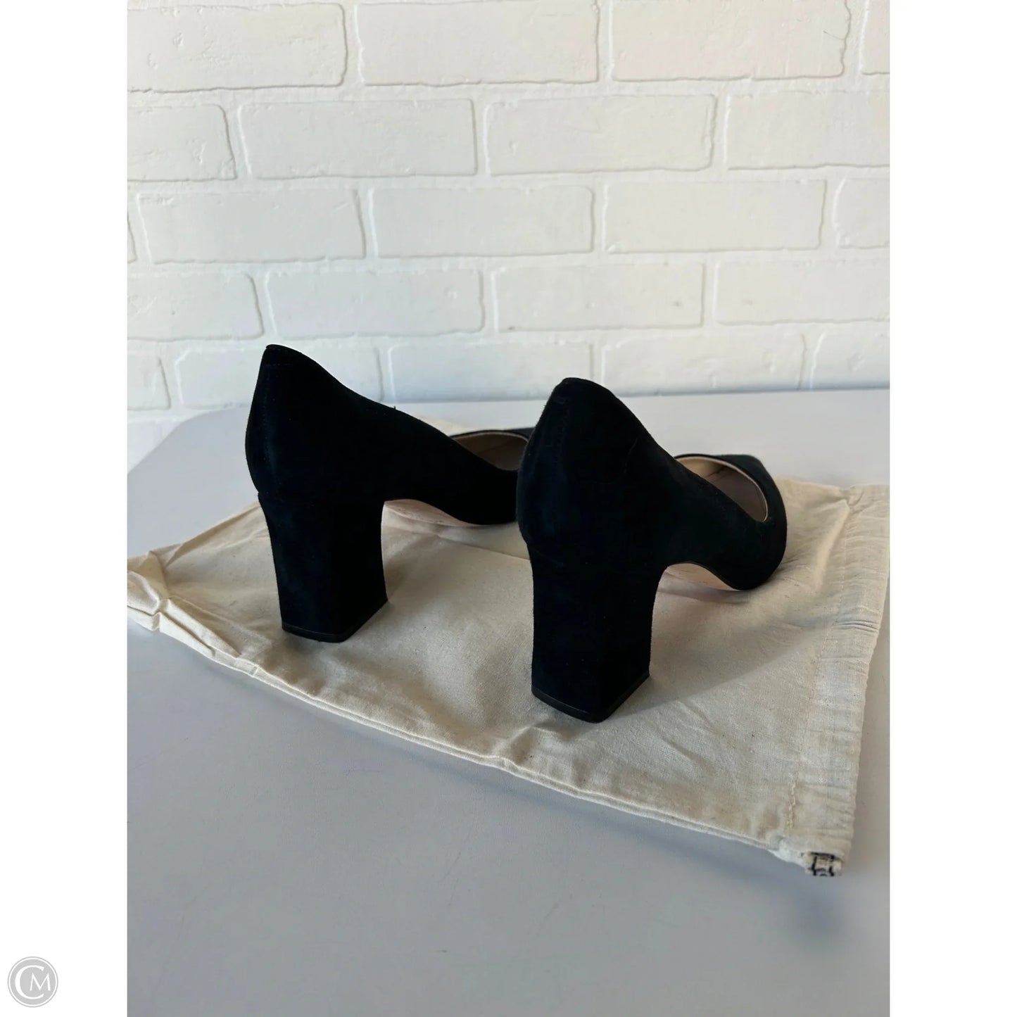 Shoes Heels Block By Marc Fisher In Black, Size: 9