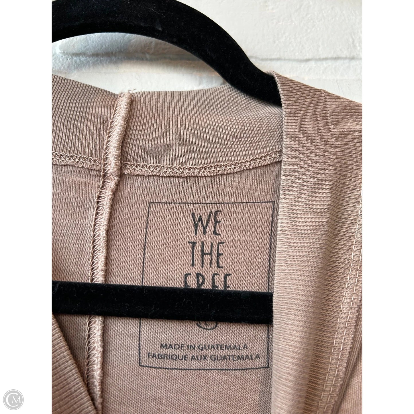 Top Long Sleeve By We The Free In Tan, Size: L