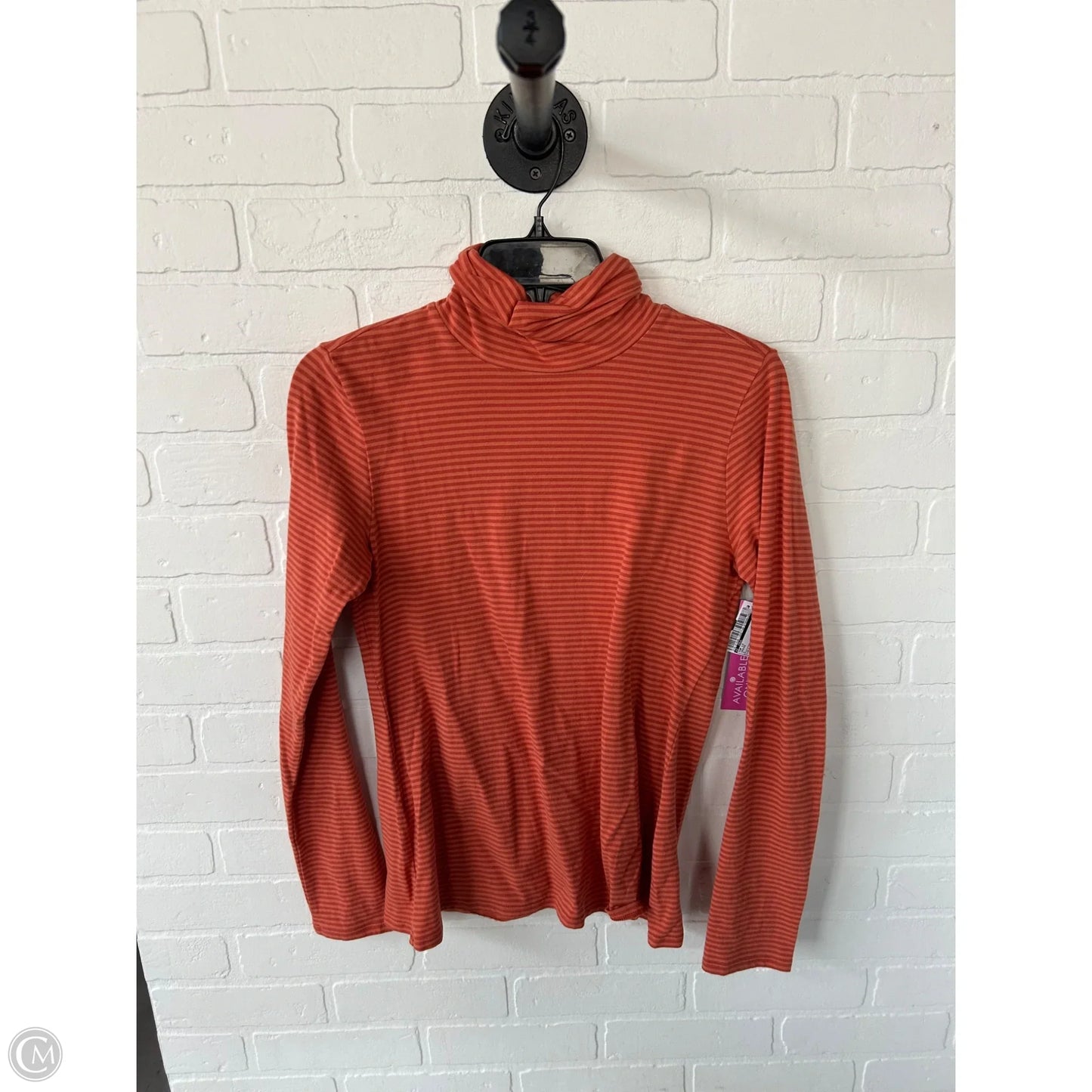 Top Long Sleeve By J. Jill In Orange, Size: S