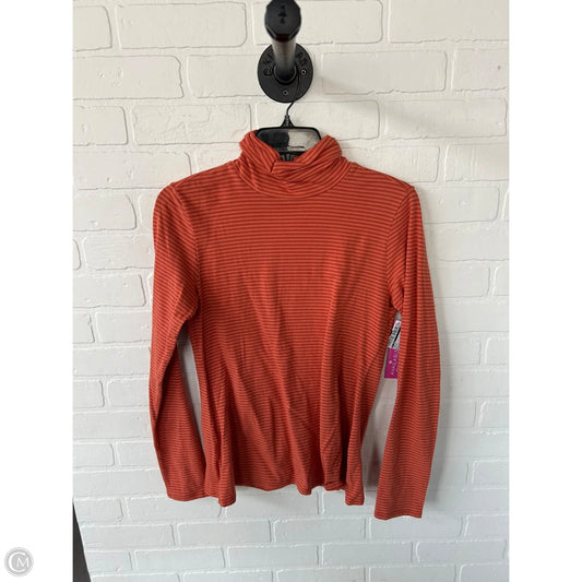 Top Long Sleeve By J. Jill In Orange, Size: S