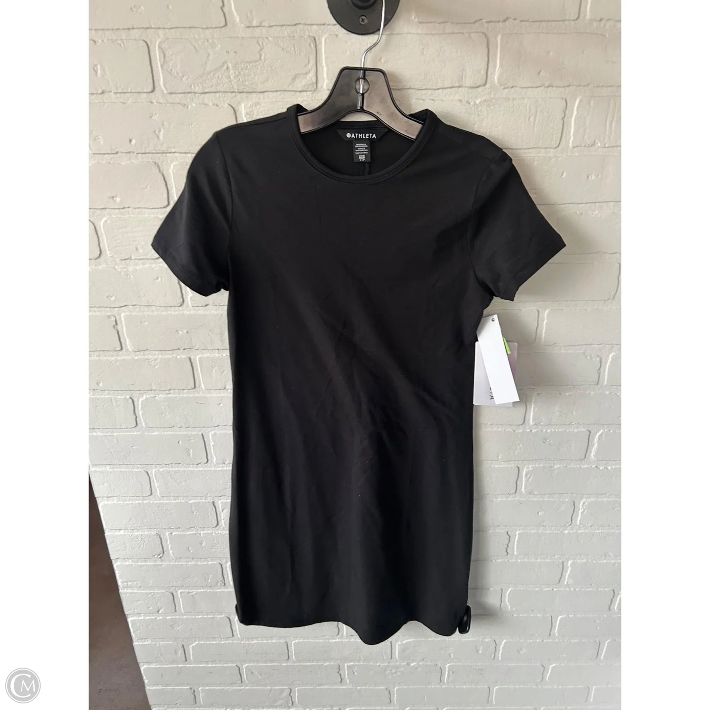 Athletic Dress By Athleta In Black, Size: Xxs