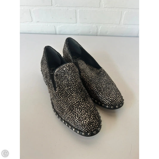 Shoes Flats By Adrianna Papell In Black & Cream, Size: 5.5