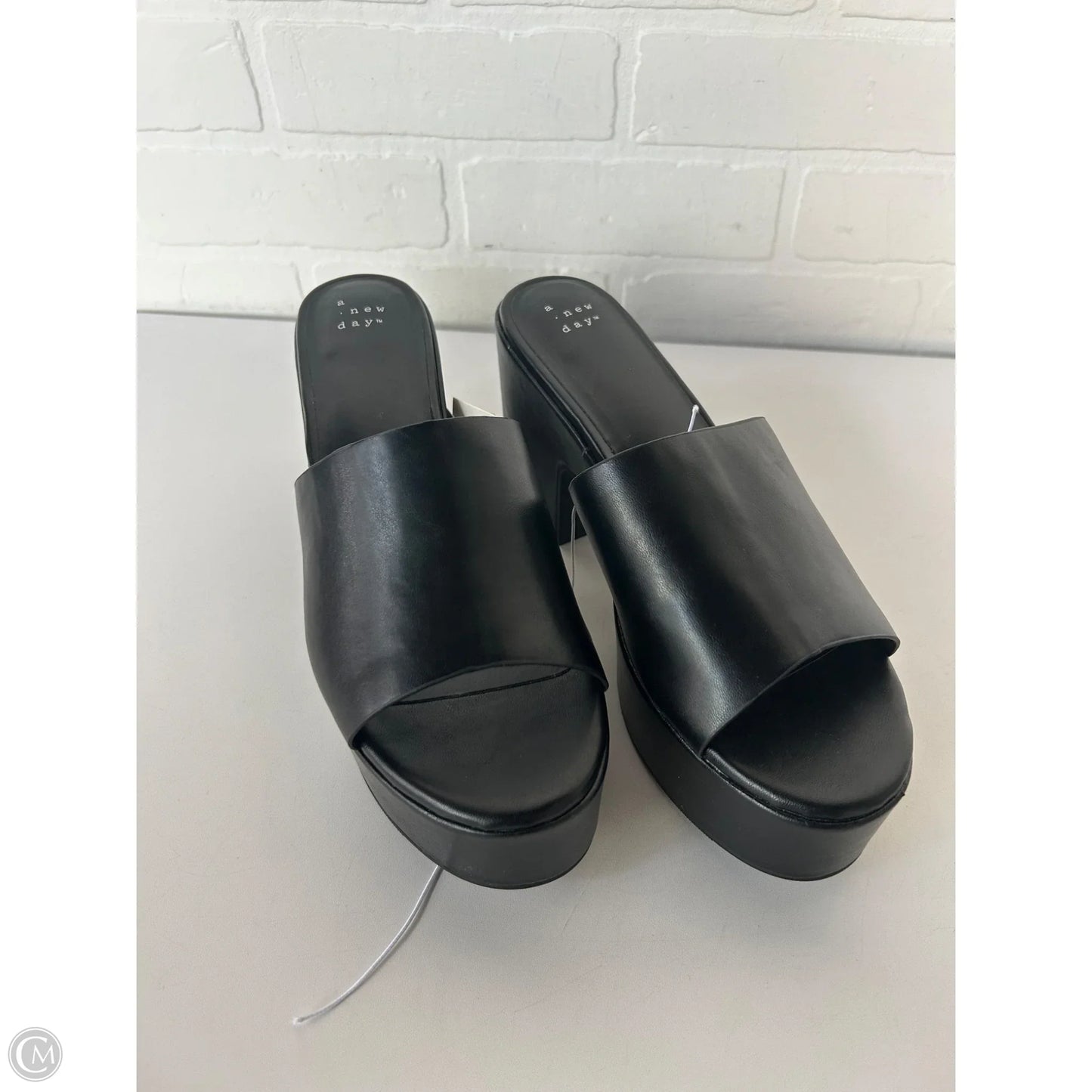 Shoes Heels Block By A New Day In Black, Size: 10