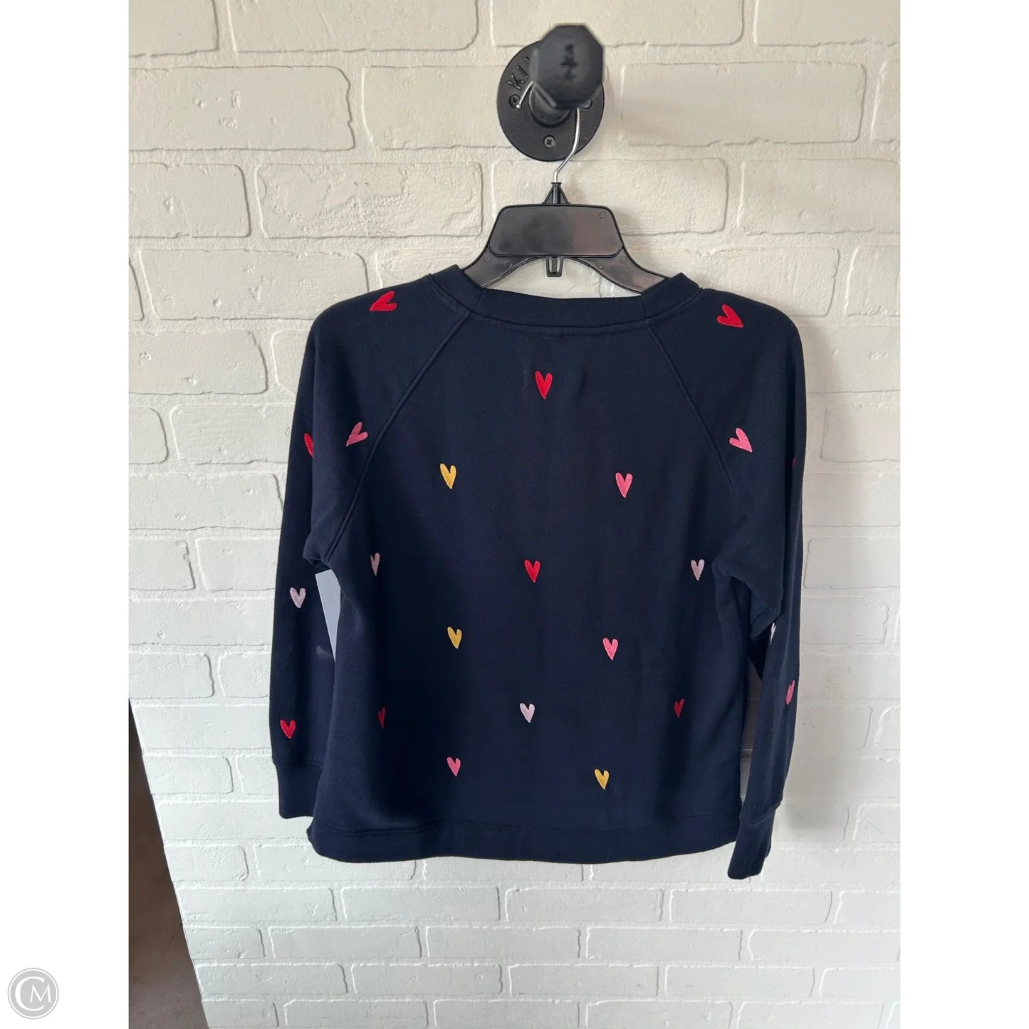 Sweatshirt Crewneck By Lou And Grey In Navy, Size: Xs