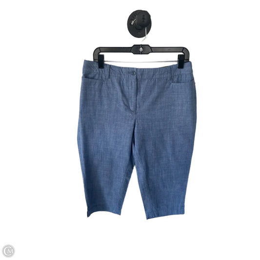Capris By Talbots In Blue, Size: 10p