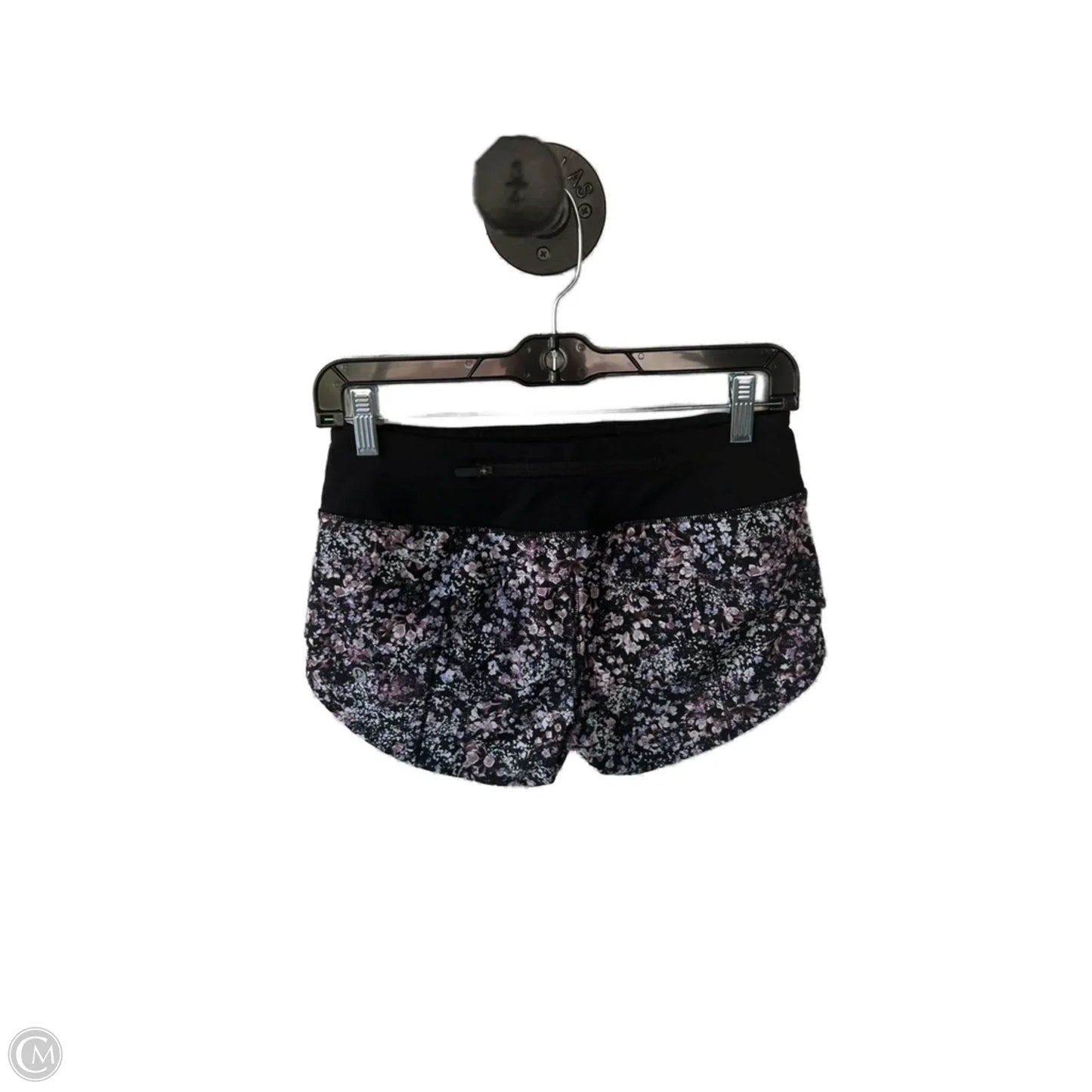 Athletic Shorts By Lululemon In Black, Size: 2