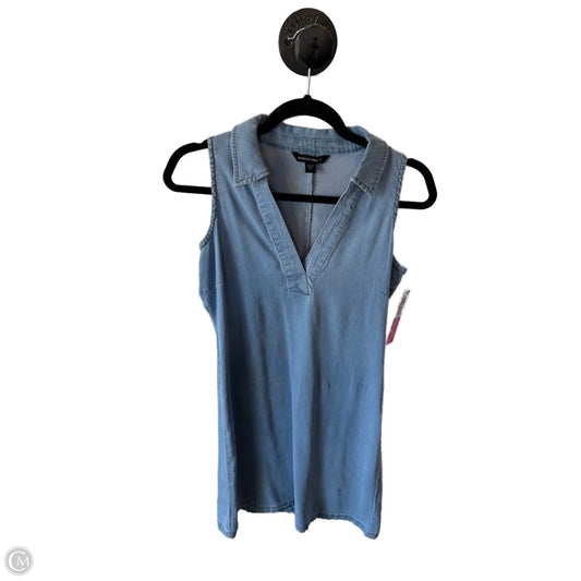 Dress Casual Short By Boston Proper In Blue Denim, Size: Xs