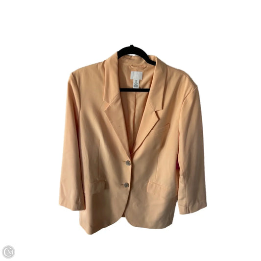 Blazer By H&m In Peach, Size: M