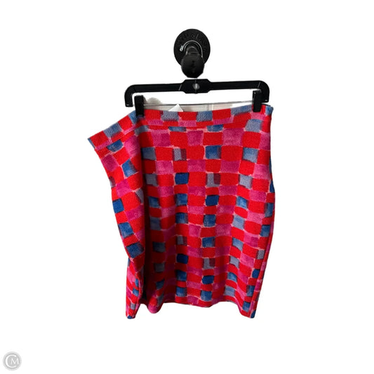 Skirt Midi By Maeve In Red, Size: 14