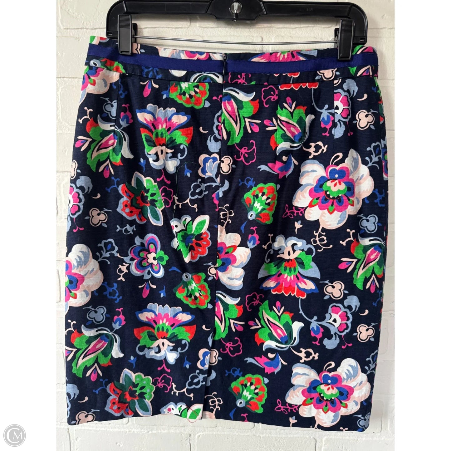 Skirt Mini & Short By Boden In Blue & Brown, Size: 8p