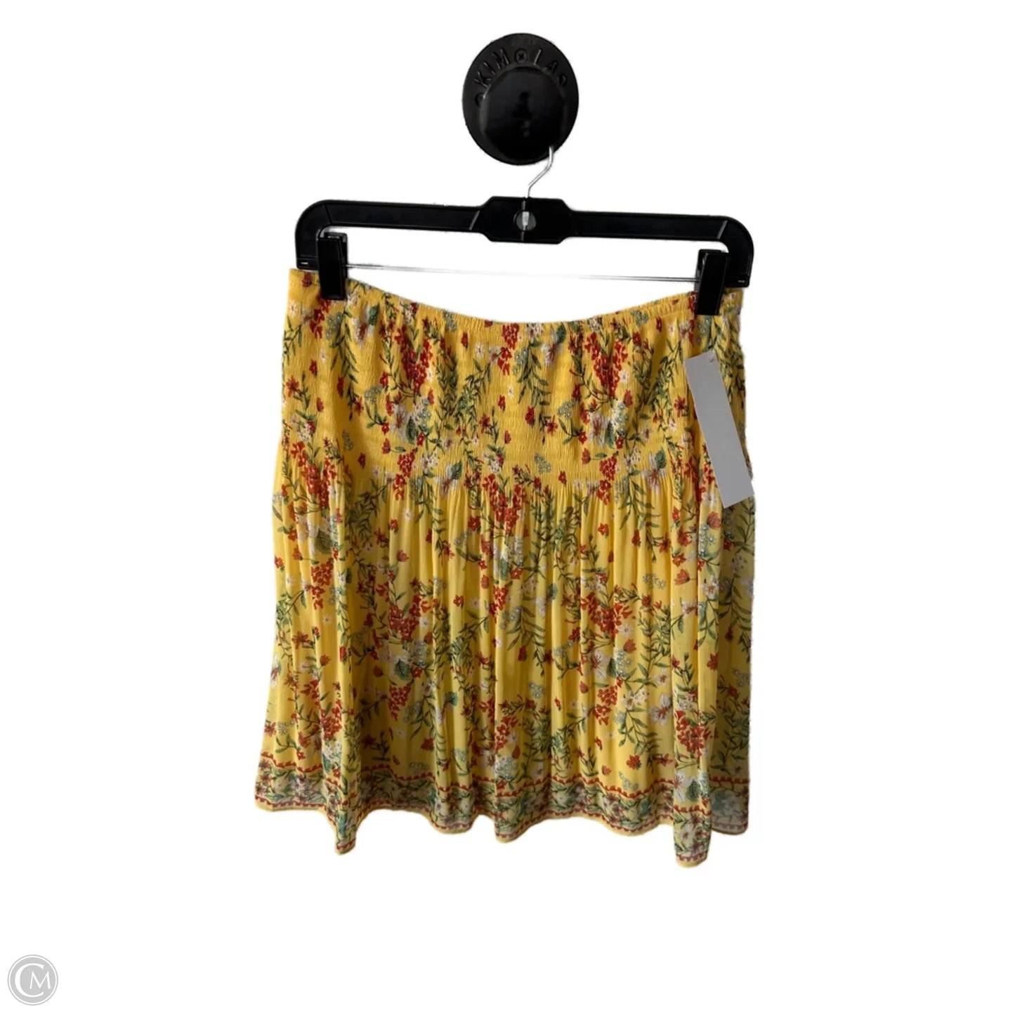 Skirt Mini & Short By Max Studio In Yellow, Size: 8