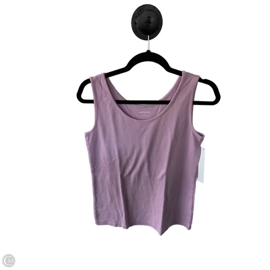 Tank Top By Lands End In Purple, Size: S
