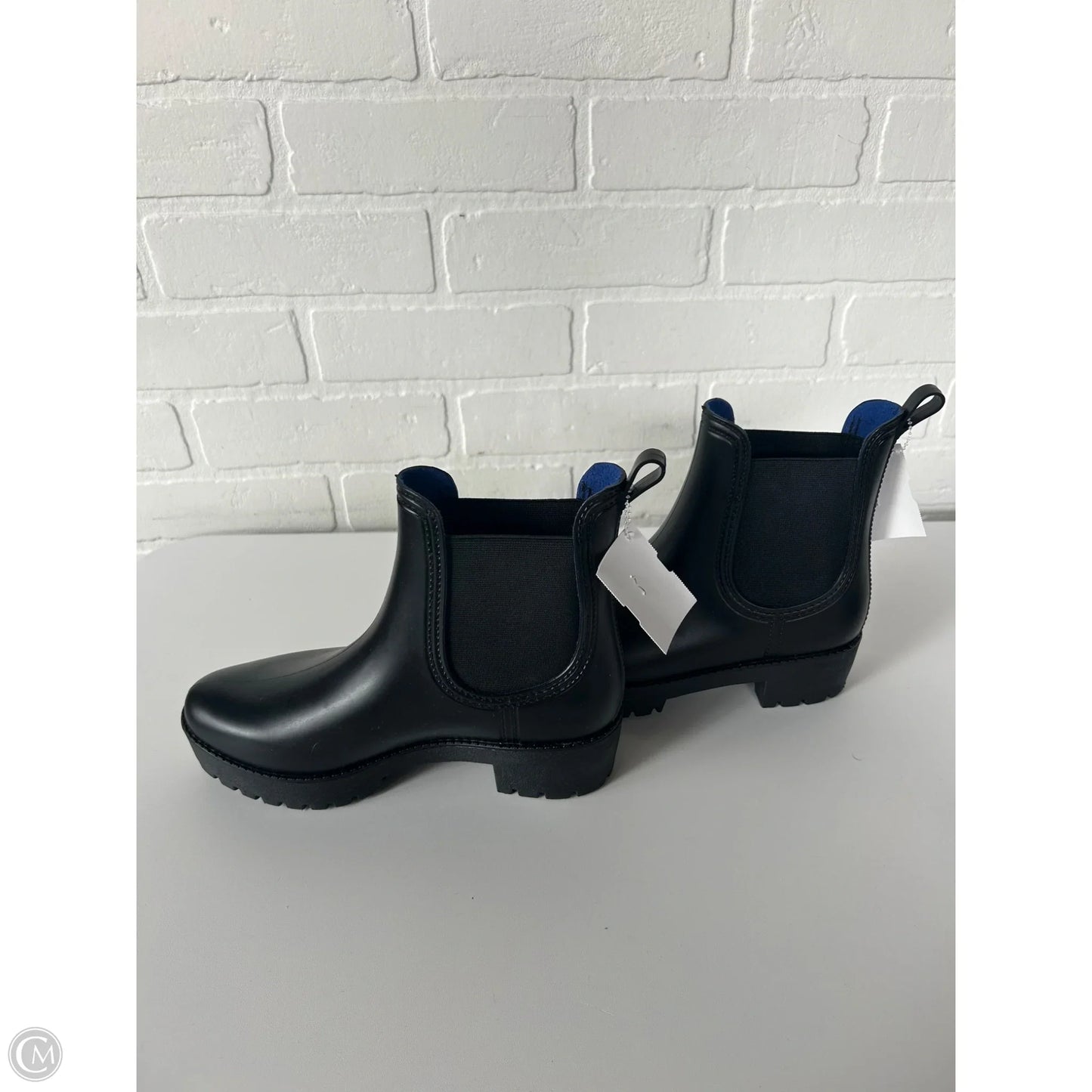 Boots Ankle Heels By Nine West In Black, Size: 5