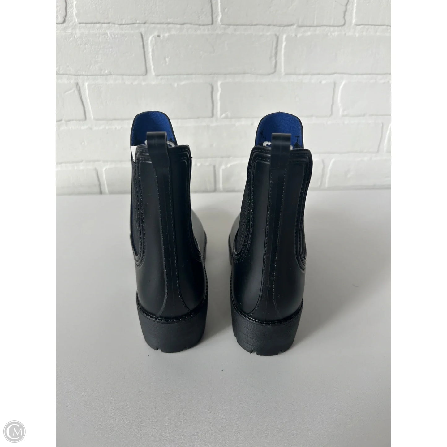 Boots Ankle Heels By Nine West In Black, Size: 5